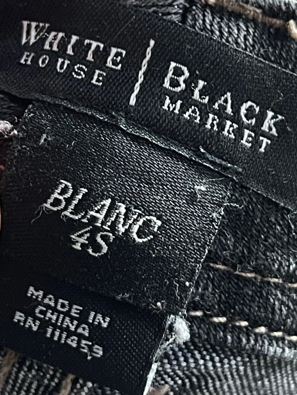 White House Black Market brand white